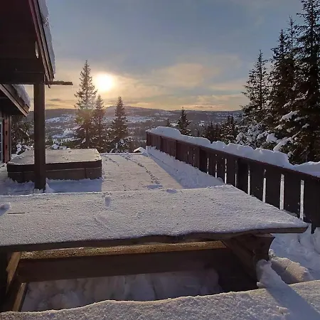 Log Cabin With Panoramic Views At Skeikampen *