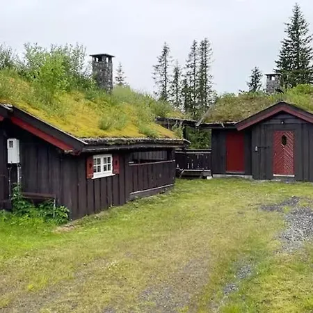 Log With Panoramic Views At Skeikampen Semesterbostad *