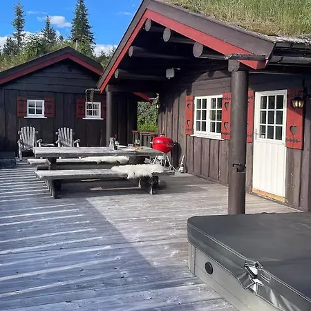 Log With Panoramic Views At Skeikampen Casa vacanze