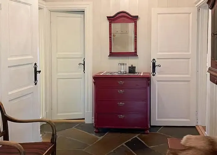 Log Cabin With Panoramic Views At Skeikampen