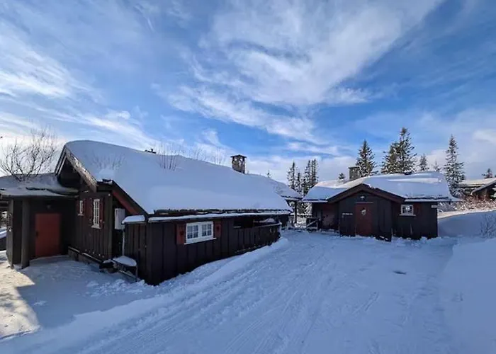 Log Cabin With Panoramic Views At Skeikampen Svingvoll