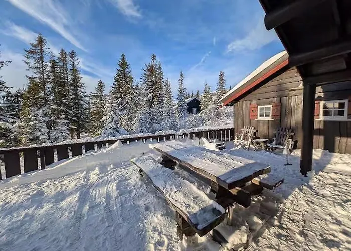 Log With Panoramic Views At Skeikampen Holiday home *