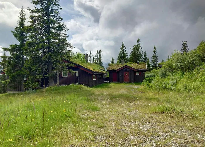 Log With Panoramic Views At Skeikampen Semesterbostad